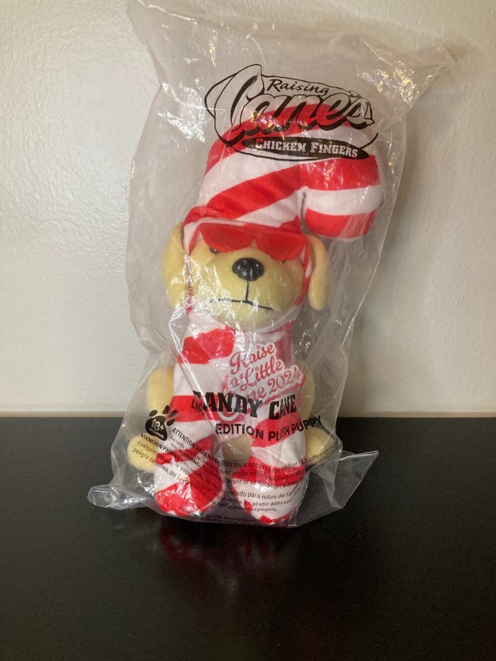 Raising Cane's Chicken Fingers 2024 Limited Edition "Raise a Little Cane" Plush